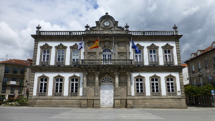 Fototapeta na wymiar Pontevedra, historical city of Galicia,Spain