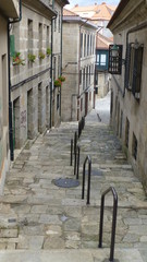 Fototapeta premium Pontevedra, historical city of Galicia,Spain