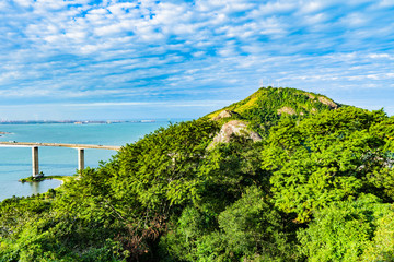 Morro Moreno, visto do Convento da Penha