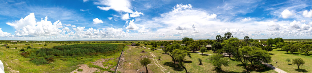 Landscape at the Etosha-Nationalpark in northern Namibia