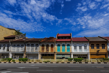 Ipoh,  alte Architektur im Kolonialstil, Malaysia