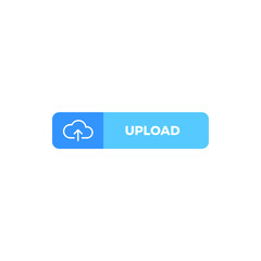 Modern Upload Button Icon