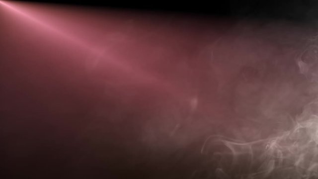 colorful side diagonal spot light and smoke cloud shiny animation art background new quality natural lighting lamp rays effect dynamic colorful bright 4k video stock footage