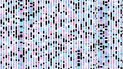 Fototapeta premium multi-sized mosaic squares with light steel blue and black color. seamless graphic pattern for fashion concept design, textiles fabric or digital printing products