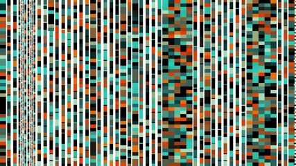 Fototapeta premium abstract background with peru, coffee and very dark blue color squares. seamless pattern for card, wrapping paper, wallpaper, poster, textile fabric or garment