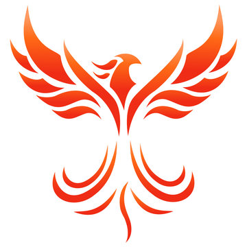 Illustration of Phoenix Fire Logo