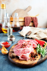 raw meat