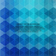 blue hexagons. layout for advertising. vector image. Abstract template for presentation. modern idea for design design. eps 10