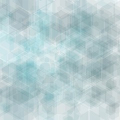 gray-blue hexagons. abstract vector background. presentation template eps 10
