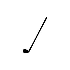 Golf clubs icon. vector illustration