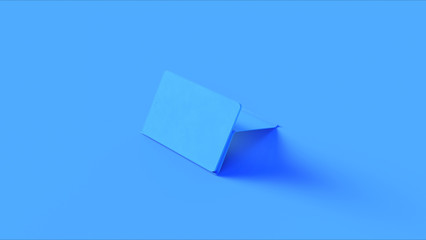 Blue Tablet on a Stand 3d illustration 