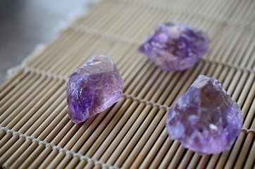 Premium Quality Chunky Ametrine. Amethyst and Citrine healing crystal. Gemmy Ametrine with rainbows, rough ametrine chunks. Witchy Healing stones. Pastel purple crystal for meditation and healing.