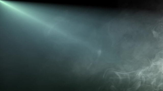 colorful side diagonal spot light and smoke cloud shiny animation art background new quality natural lighting lamp rays effect dynamic colorful bright 4k video stock footage