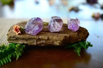 Premium Quality Chunky Ametrine. Amethyst and Citrine healing crystal. Gemmy Ametrine with rainbows, rough ametrine chunks. Witchy Healing stones. Pastel purple crystal for meditation and healing.