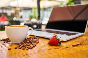 Coffee break in the office