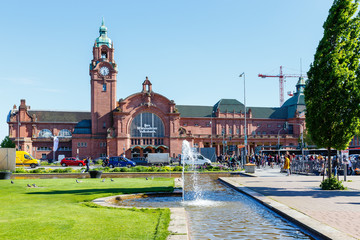 Wiesbaden, der Hauptbahnhof. 15.05.2019.