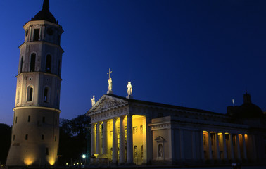 Fototapeta na wymiar Wilno-Katedra