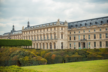 Obraz premium PARIS, FRANCE - MAY 12, 2019. Beautiful view of city streets, centre of city. Vacation in Paris
