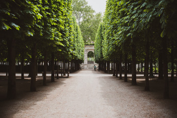 PARIS, FRANCE - MAY 12, 2019. Beautiful view of city streets, centre of city. Vacation in Paris
