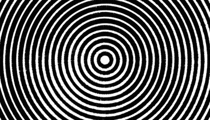 black and white circles