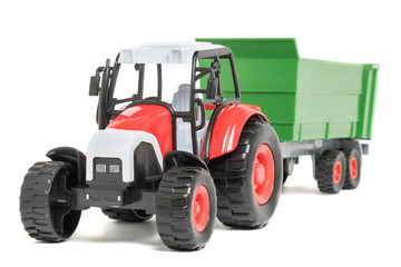 Toy Tractor with trailer
