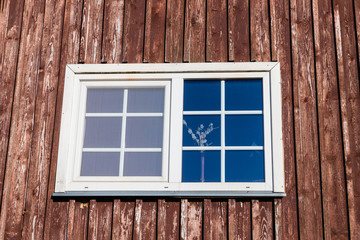 big, beautiful old-fashioned home windows