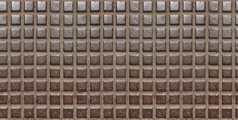 Specially prepared for filling the background horizontally with a seamless cast iron ornament.