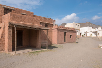 Obraz premium Village western Tabernas Espagne