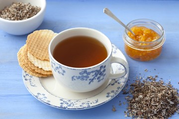 Iceland moss (Cetraria islandica ) tea