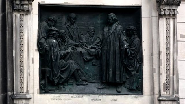 Berlin Cathedral, Berliner Dom (Upper parish church and cathedral to Berlin) at the Lustgarten on Museum Island from November 4, 2015, Germany (is an Evangelical church and dynastic tomb in Berlin)