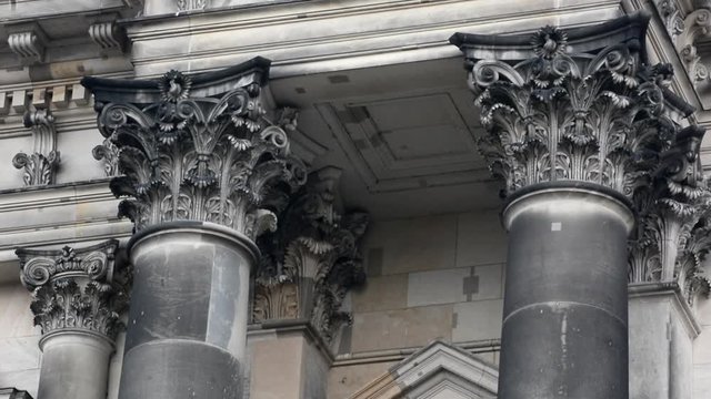 Berlin Cathedral, Berliner Dom (Upper parish church and cathedral to Berlin) at the Lustgarten on Museum Island from November 4, 2015, Germany (is an Evangelical church and dynastic tomb in Berlin)