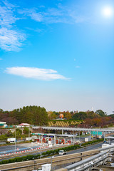 Fototapeta premium 吹田 景色