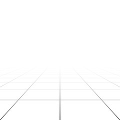 3d grid in perspective