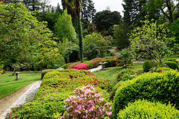 Obraz premium Powerscourt House & Gardens Powerscourt Demesne, Enniskerry, Co. Wicklow