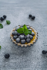 Little blueberries tarts