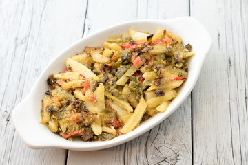 Tasty dish of ratatouille