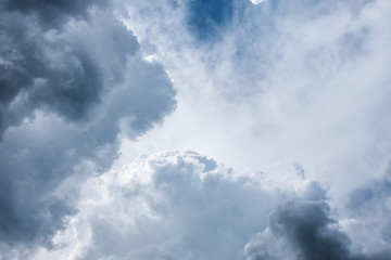 bad weather storm clouds