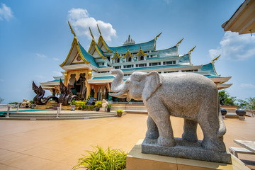 Wat Pa Phu Kon Temple , Udon Thani in the Issan in Northeast Thailand. © somchairakin