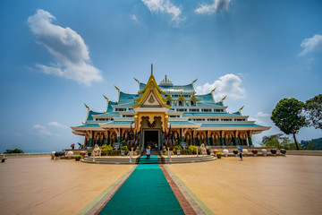 Wat Pa Phu Kon Temple , Udon Thani in the Issan in Northeast Thailand.