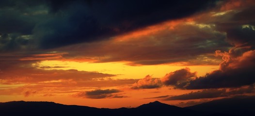 crépuscule en kabylie