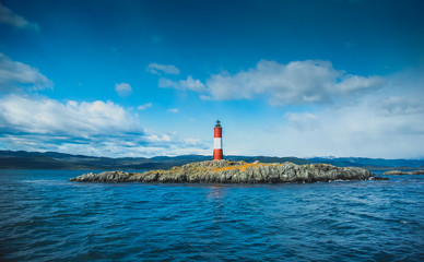 Les &Eacute;claireurs Lighthouse in the Beagle Channel