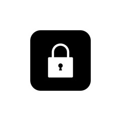 Lock icon vector. Encryption icon. Lock Icon in trendy flat style isolated. Security symbol