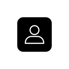 people icon. person icon. User Icon in trendy flat style isolated