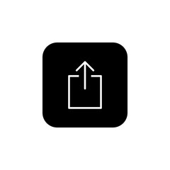 share icon vector. Share vector icon