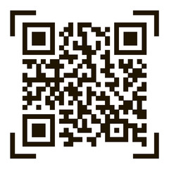 QR code. Sample qr code icon. Vector stock illustration isolated on white background