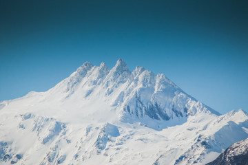 Obraz premium Mountain the Cinco Hermanos in Ushuaia
