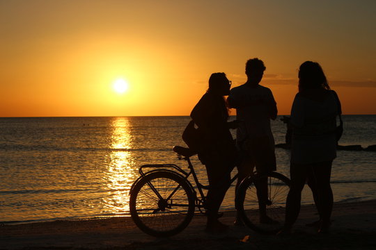 Atardecer en Holbox