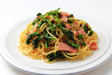 菜の花のパスタ