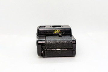 old Soviet compact film camera semi-automatic