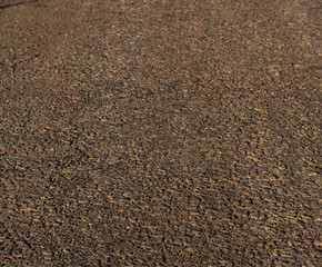 gray asvalt as a background for artists